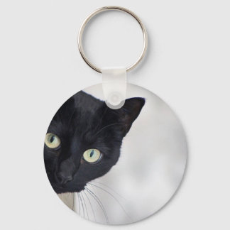 Black Cat Key Ring