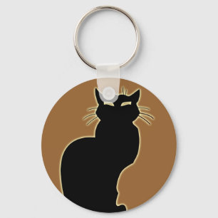 Black Cat Keychain Cat Gifts Pet Cat Keychains