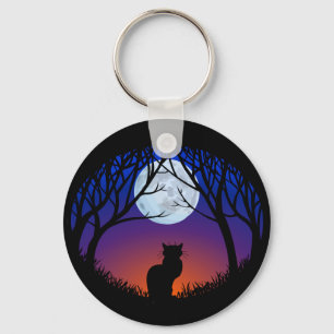 Black Cat Keychain Cat Gifts Pet Cat Keychains