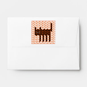 BLACK CAT KNIT A6 Envelope