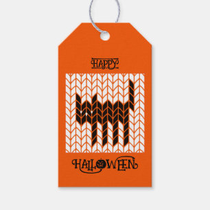 BLACK CAT KNIT Gift Tags II