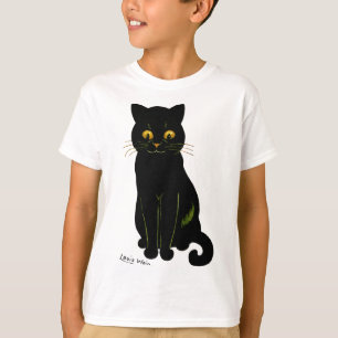 Black cat, Louis Wain T-Shirt