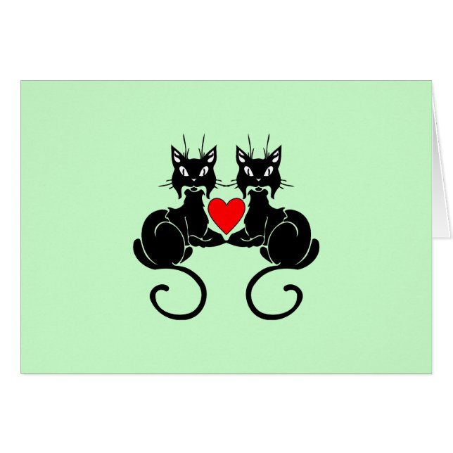 Black Cat Love (Front Horizontal)
