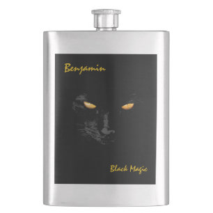 Black Cat Magic awesome Hip Flask