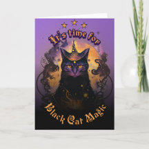 Black Cat Magic Halloween