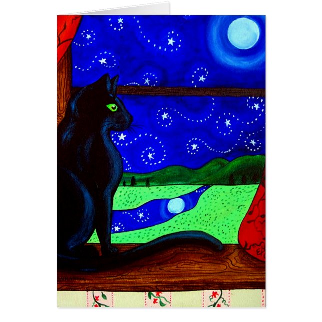Black Cat Magical Night (Front)