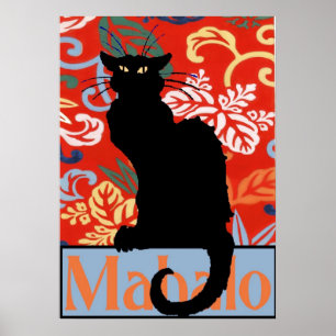 Black Cat, Mahalo, Thanks, Poster