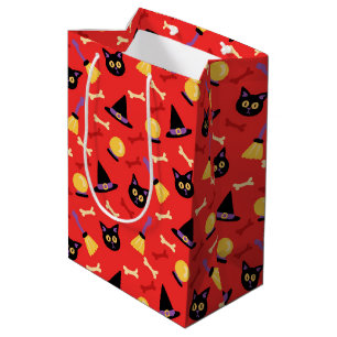 Black Cat Medium Gift Bag