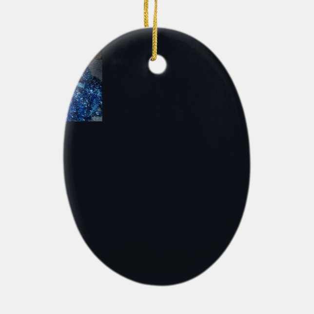 BLACK CAT, MERRY CHRISTMAS ornament (Back)