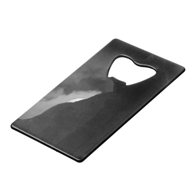 Black Cat Moonlight Silhouette (Back Angled)