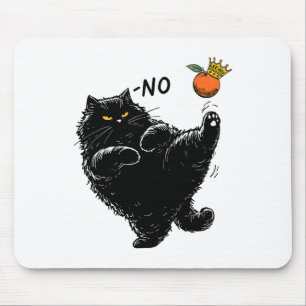 Black Cat No Kings In America We The People Politi Mouse Mat