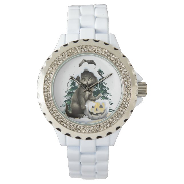 Black Cat On A Jack Watch (Front)