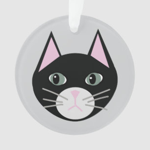 Black cat ornament