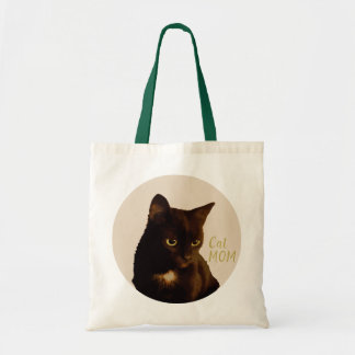  Black Cat pet boho style  Tote Bag