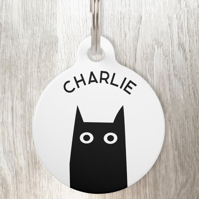 Black Cat Pet Tag (Creator Uploaded)