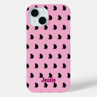Black Cat (Pink)