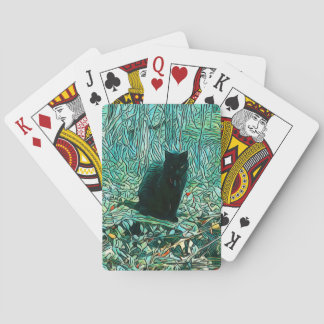 Black Cat Playing Cards
