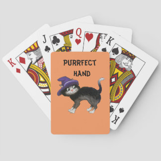 Black Cat Playing Cards