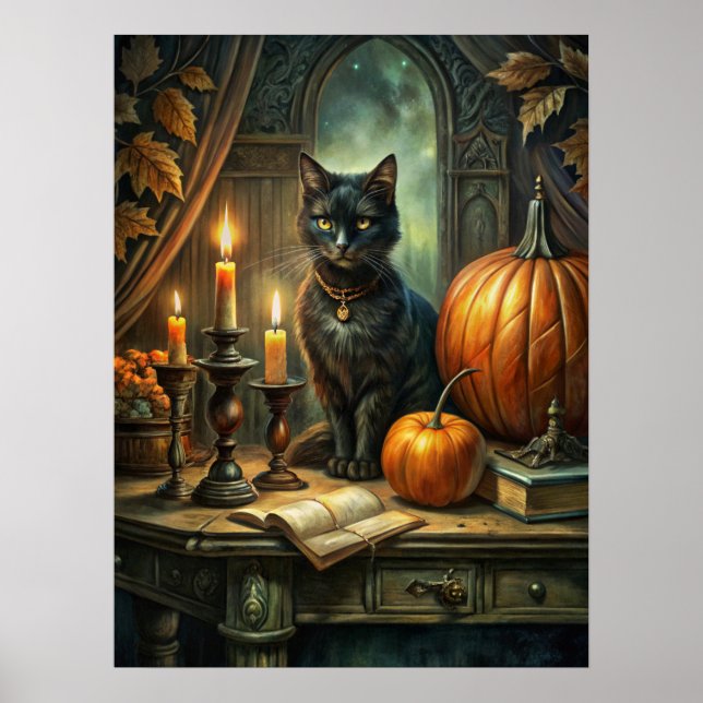 Black Cat Poster (Front)