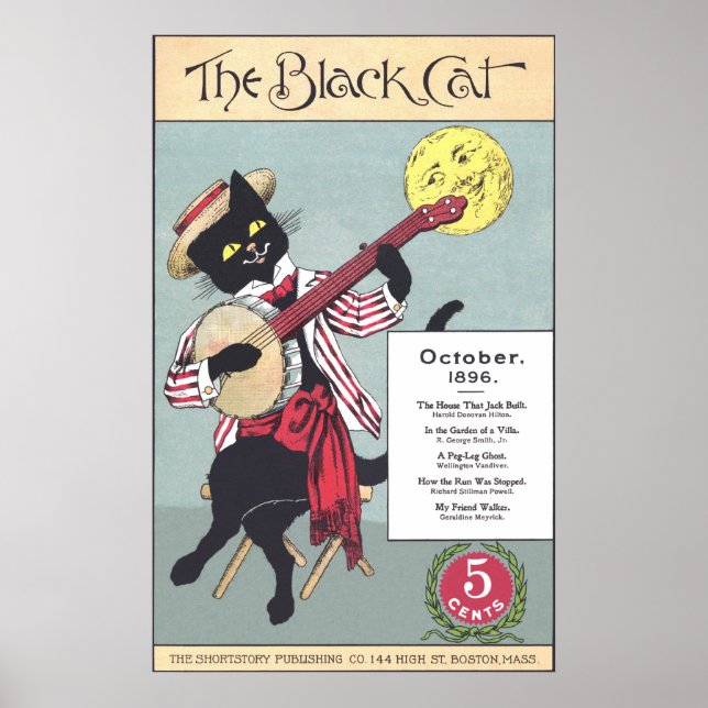 Black Cat Poster (Front)