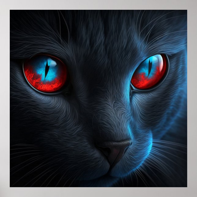 Black Cat Poster (Front)