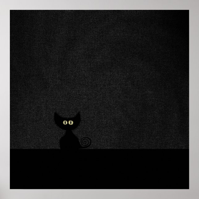 BLACK CAT POSTER (Front)