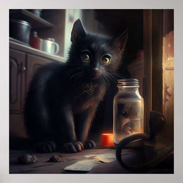 Black Cat Poster (Front)