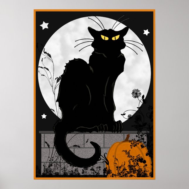 'Black Cat' Poster (Front)