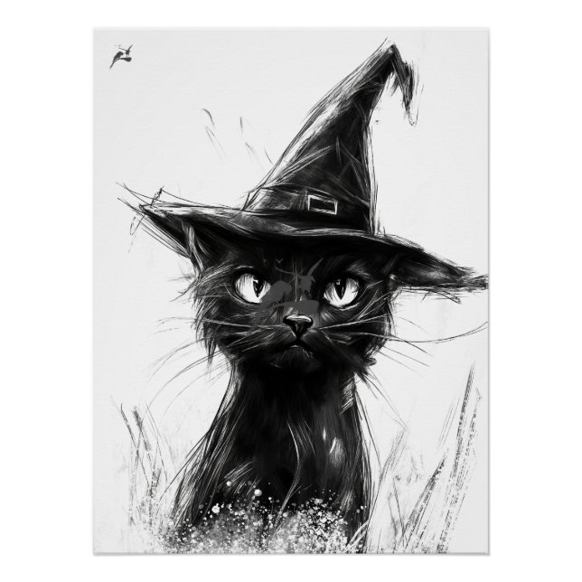 Black Cat Poster (Front)