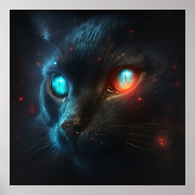 Black Cat Poster (Front)