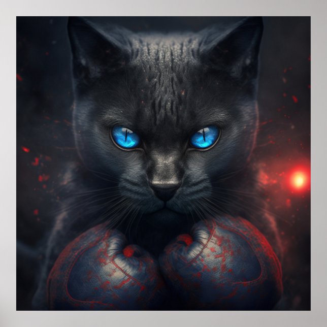 Black Cat Poster (Front)