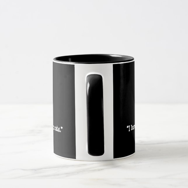 Black cat pride Mug! Mug (Handle)