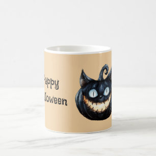 Black Cat Pumpkin Coffee Mug