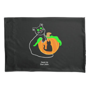 Black Cat Pumpkin Standard Pillowcase