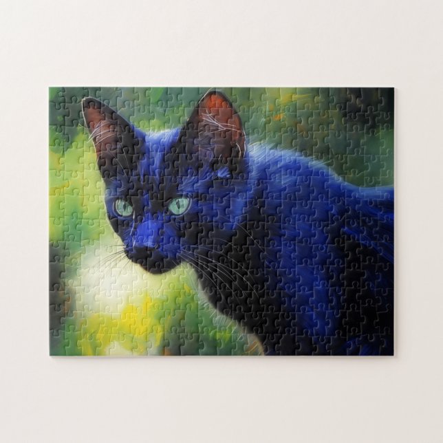 Black Cat Puzzle (Horizontal)