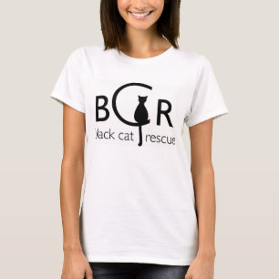 Black Cat Rescue Tee Shirt