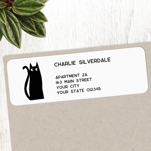 Black Cat Return Address (Creator Uploaded)