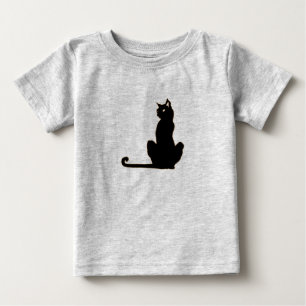 Black Cat Ringer T-Shirt