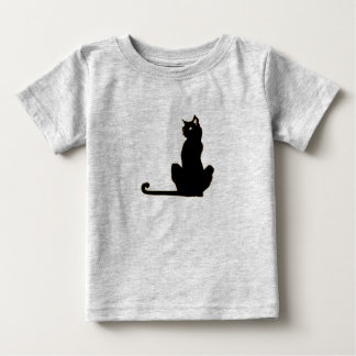 Black Cat Ringer T-Shirt