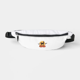 Black Cat Social Club, Ghots Cat, Retro Halloween, Bum Bags