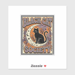 Black Cat Society Cat Black Cat Vintage Vector Art