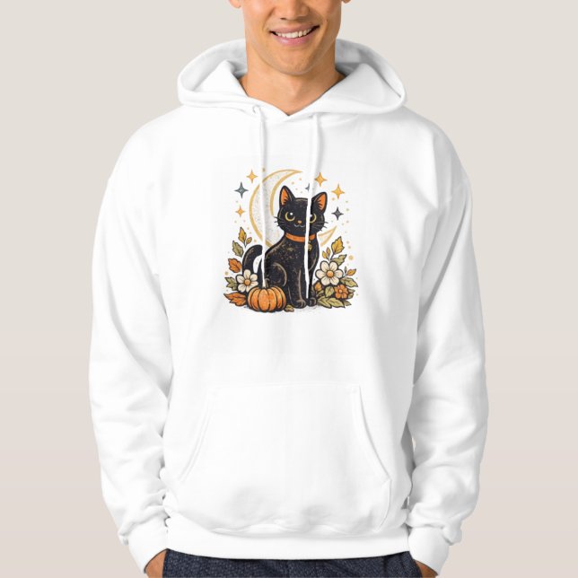 Black Cat Society Hoodie (Front)