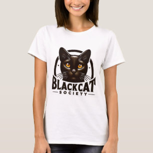 Black Cat Society T-Shirt