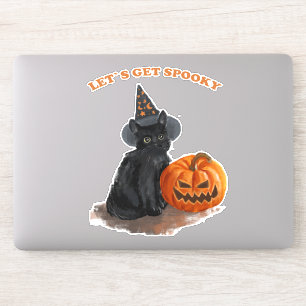 Black Cat Spooky Halloween FUNNY