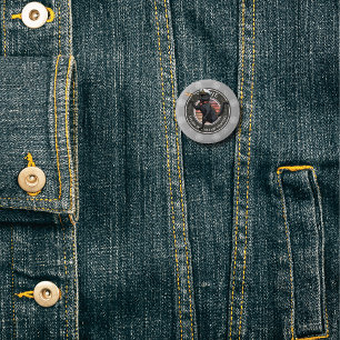 Black Cat Sunset: A Voyage to THRIVE 3 Cm Round Badge