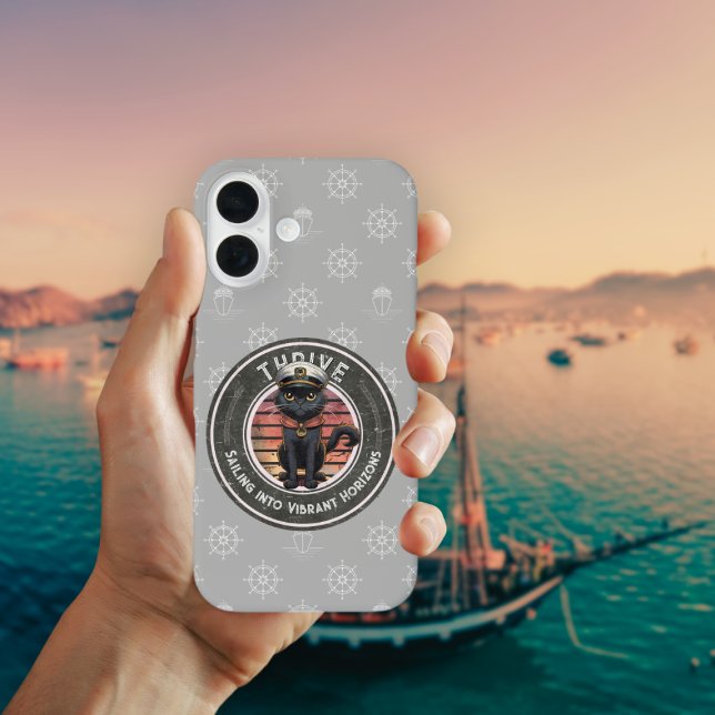 Black Cat Sunset: A Voyage to THRIVE Case-Mate iPhone Case (Black Cat Sunset: A Voyage to THRIVE Case-Mate iPhone Case)
