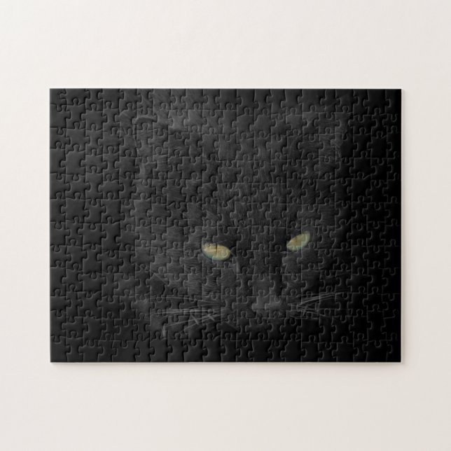 Black Cat Super Challenging Jigsaw Puzzle (Horizontal)