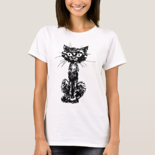 Black cat T-Shirt