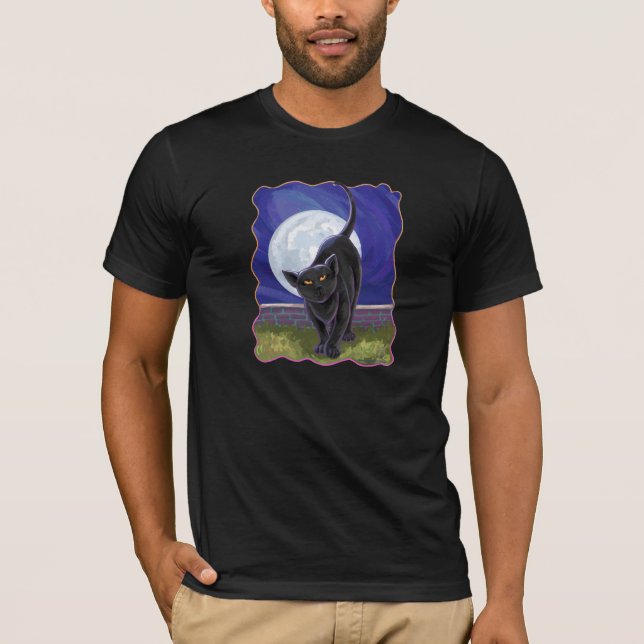 Black Cat T-Shirts (Front)