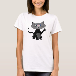 Black Cat Tee Shirt